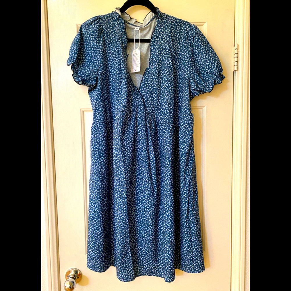 Faoha “In The Mix” Floral Print Dress Brand New Never worn